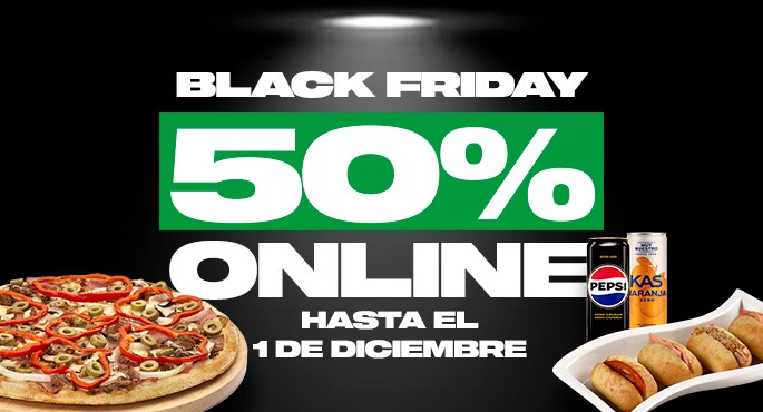 50% OnlineBlack Friday